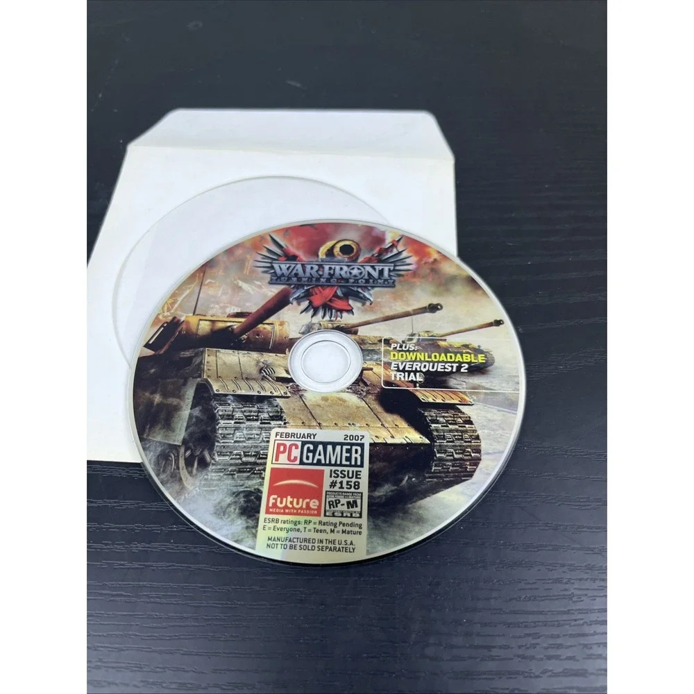 PC Gamer Demo Disc February 2007 War Front Turning Point EverQuest II PC